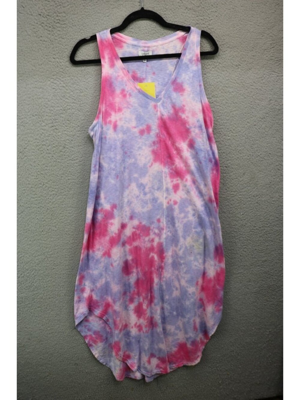 Cabana by Crown & Ivy Sleeveless Tie Dye Midi Dress-Large-NWT w/Defect-Beachy
